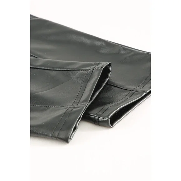 Ankle Length Seamed High Waist Skinny Fit Pants - Picture 11 of 11